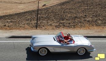 1960 Corvette in Sateen Silver