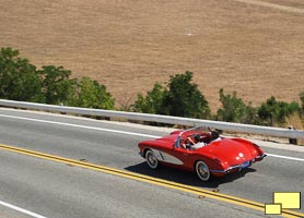 1960 Corvette in Roman Red