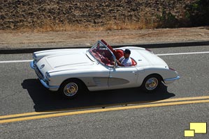 1960 Corvette in Ermine White