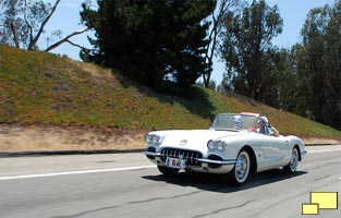 1960 Corvette in Ermine White