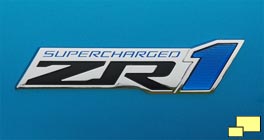 2009, 2010 Corvette ZR1 fender badge