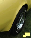 1970 and later rear wheel flare
