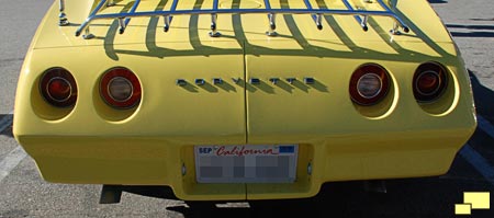 1974 Corvette rear bumper