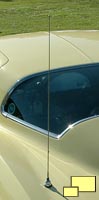 1967 Corvette radio antenna
