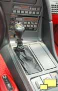 Prototype ZR-1 center console