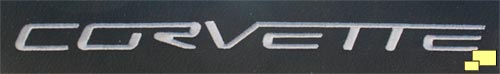2011 Chevrolet Corvette C6 Z06 glove box emblem