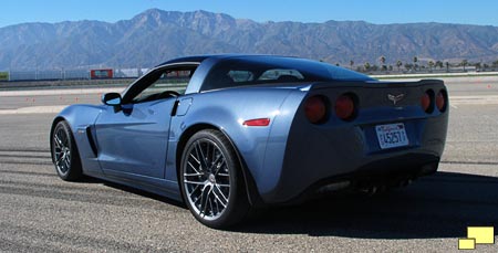 2011 Chevrolet Corvette C6 Z06, Supersonic Blue Metallic