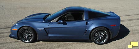 2011 Chevrolet Corvette C6 Z06, Supersonic Blue Metallic