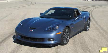 2011 Chevrolet Corvette C6 Z06, Supersonic Blue Metallic