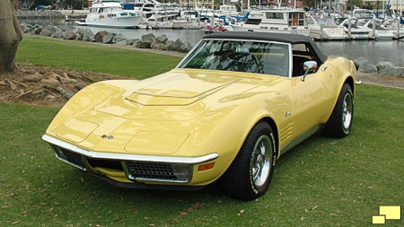 1970 Daytona Yellow Corvette