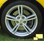A new split spoke wheel design was introduced in 2008