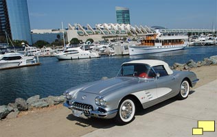 1960 Corvette in Sateen Silver