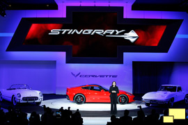 2014 Corvette Stingray Debut, NAIAS, Detroit MI January 13, 2013