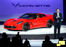 2014 Corvette Stingray Debut, NAIAS, Detroit MI January 13, 2013