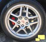 Corvette C5 Z06 wheel