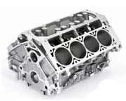 Corvette Z06 LS7 engine block right rear